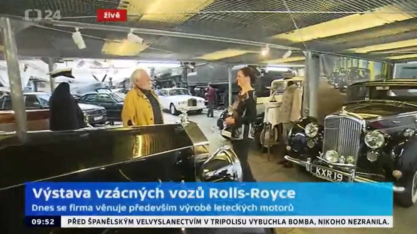 vystava-rolls-royce-bentley-narodni-technicke-muzeum-praha-reportaz-ceska-televize